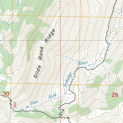 Gods Pocket Peak, NV FSTopo Preview 3