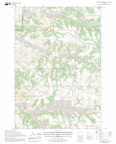Goodspeed Butte, MT FSTopo Preview 1