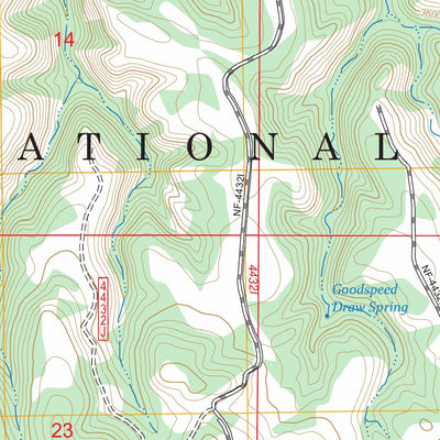 Goodspeed Butte, MT FSTopo Preview 2