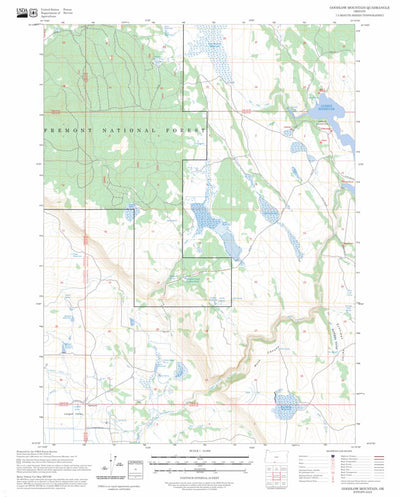 Goodlow Mountain, OR FSTopo Preview 1