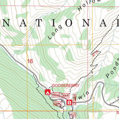Gooseberry Creek, UT FSTopo Preview 2