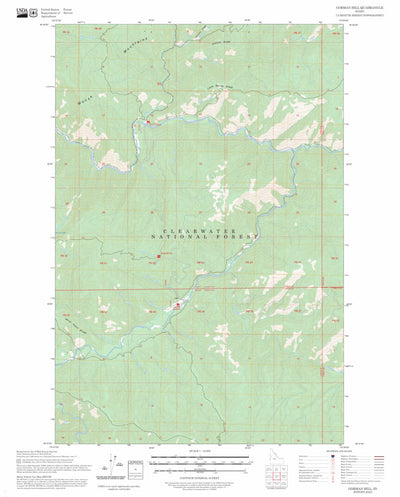 Gorman Hill, ID FSTopo Preview 1
