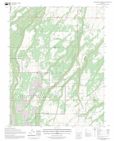 Government Springs, CO FSTopo Preview 1