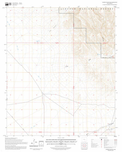 Gowdy Ranch, NM FSTopo Preview 1