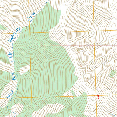 Goat Mountain, ID-MT FSTopo Preview 2