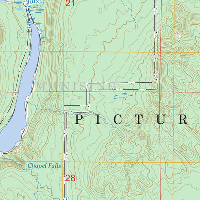 Grand Portal Point, MI FSTopo Preview 3