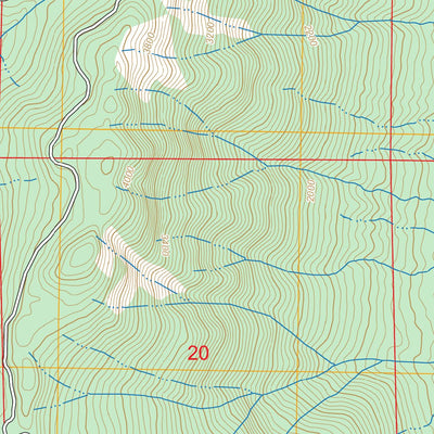 Grandy Lake, WA FSTopo Preview 3