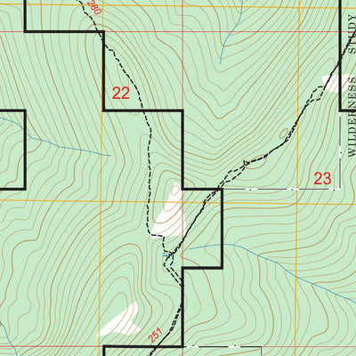 Grandmother Mountain, ID FSTopo Preview 2