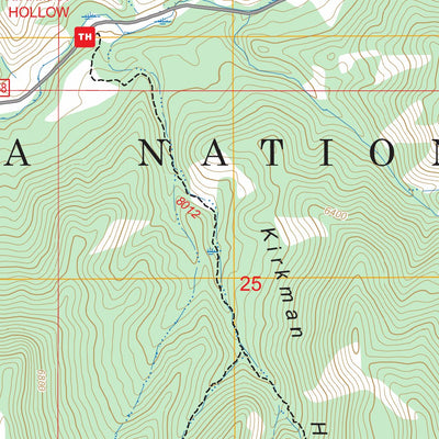 Granger Mountain, UT FSTopo Preview 2