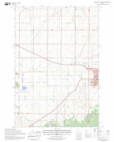 Grangeville West, ID FSTopo Preview 1