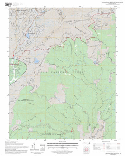 Grandfather Mountain, NC FSTopo Preview 1