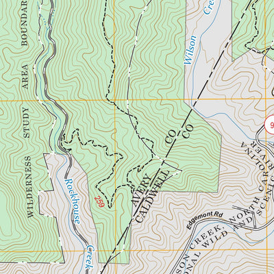 Grandfather Mountain, NC FSTopo Preview 3