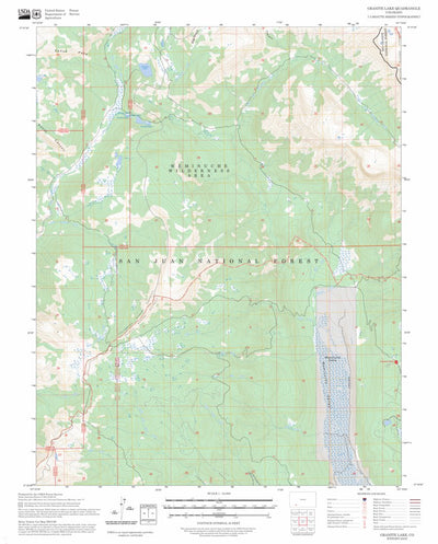 Granite Lake, CO FSTopo Preview 1