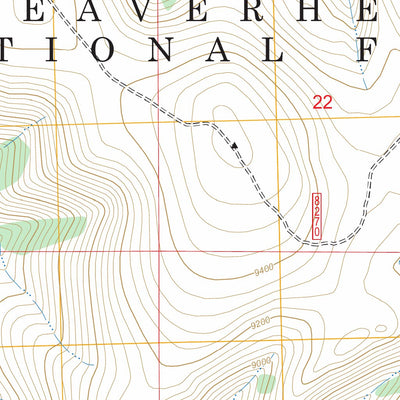 Graphite Mountain, MT FSTopo Preview 2