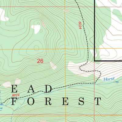 Granite Mountain, MT FSTopo Preview 2