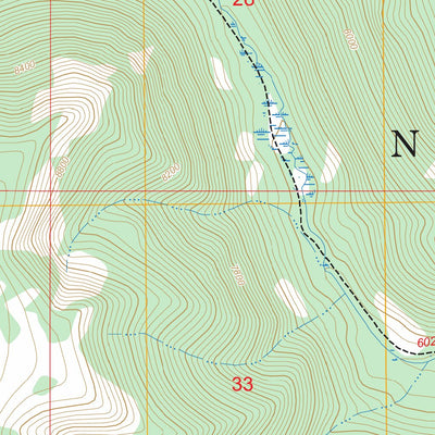 Granite Mountain, MT FSTopo Preview 3