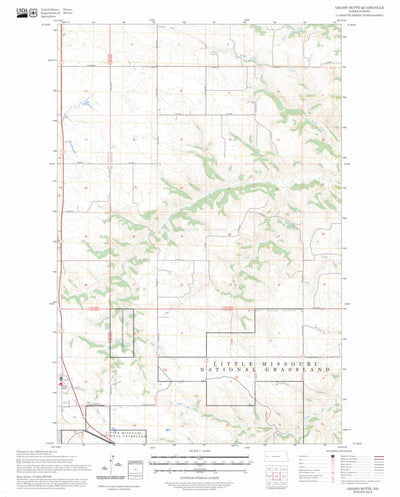 Grassy Butte, ND FSTopo Preview 1