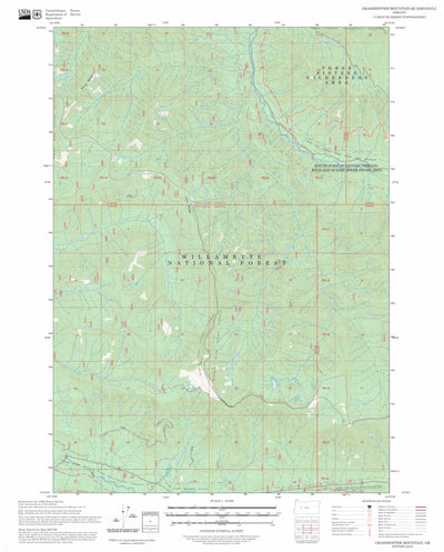 Grasshopper Mountain, OR FSTopo Preview 1