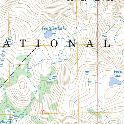 Graveyard Peak, CA FSTopo Preview 2