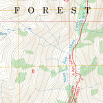 Graveyard Peak, CA FSTopo Preview 3