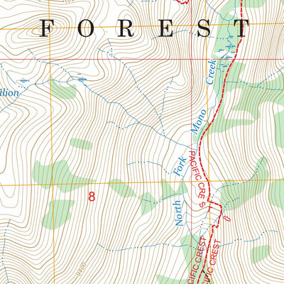 Graveyard Peak, CA FSTopo Preview 3