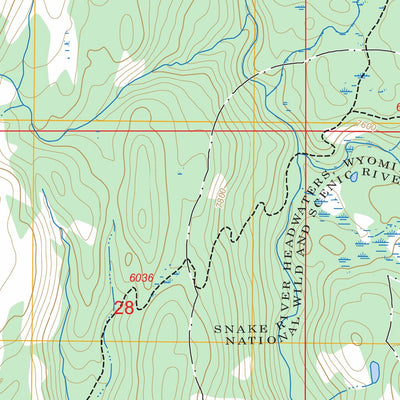 Gravel Peak, WY FSTopo Preview 3