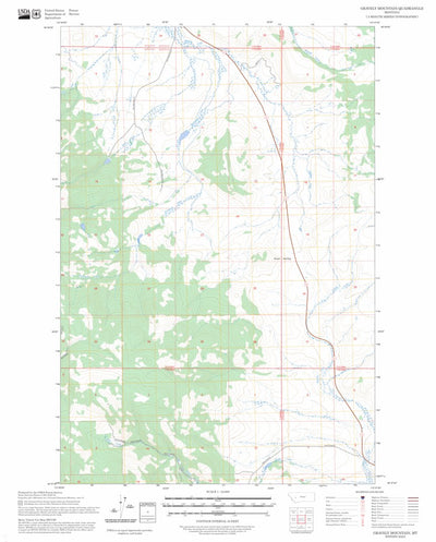 Gravely Mountain, MT FSTopo Preview 1