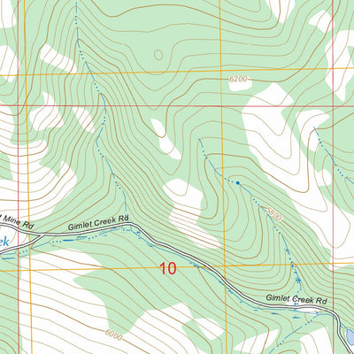 Gravely Mountain, MT FSTopo Preview 3