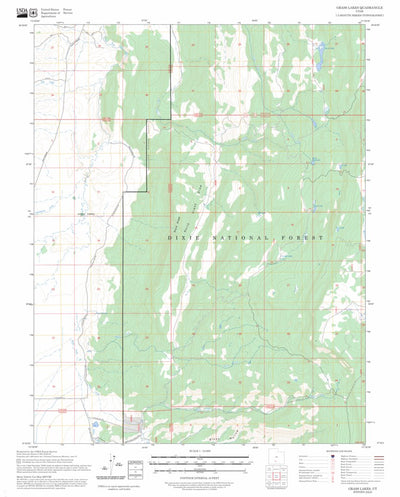 Grass Lakes, UT FSTopo Preview 1