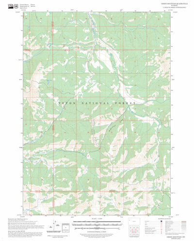 Green Mountain, WY FSTopo Preview 1