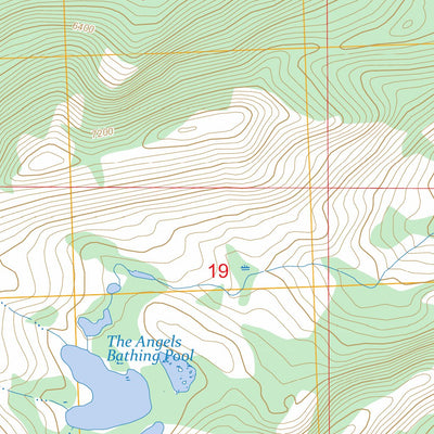 Gray Wolf Lake, MT FSTopo Preview 2