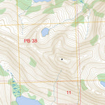 Gray Wolf Lake, MT FSTopo Preview 3