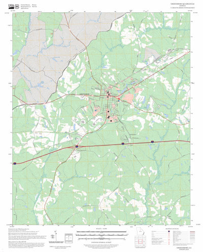 Greensboro, GA FSTopo Preview 1