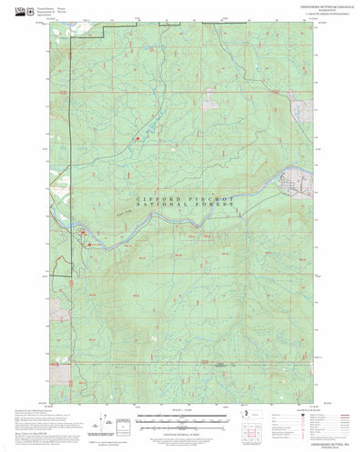 Greenhorn Buttes, WA FSTopo Preview 1