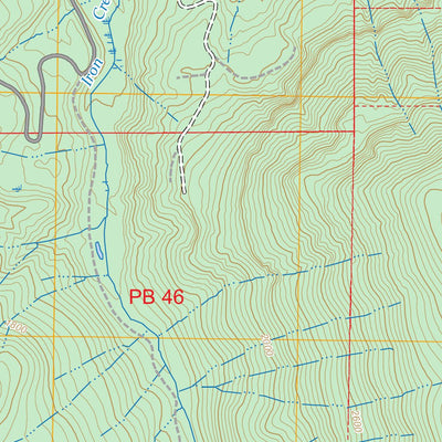 Greenhorn Buttes, WA FSTopo Preview 3