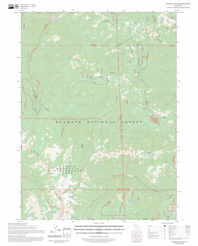 Grider Valley, CA FSTopo Preview 1