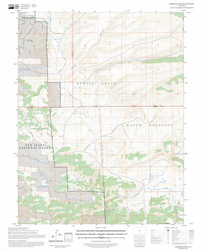 Gribbles Park, CO FSTopo Preview 1