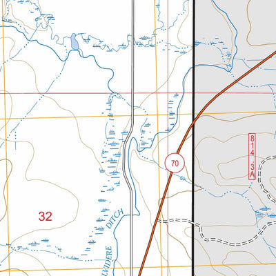 Grieve Reservoir, WY-CO FSTopo Preview 2