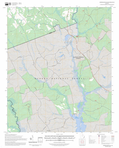 Greshamville, GA FSTopo Preview 1