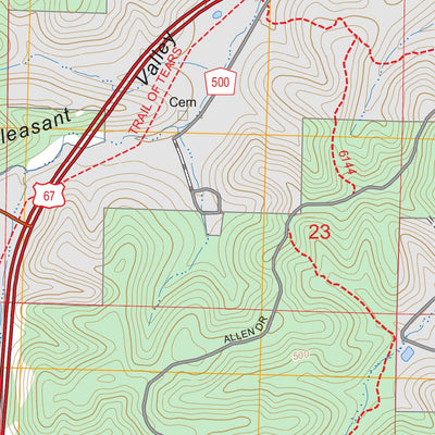 Greenville SW, MO FSTopo Preview 3