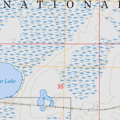 Greenwood Lake West, MN FSTopo Preview 2