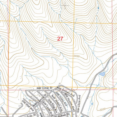 Grizzly Mountain, OR FSTopo Preview 3