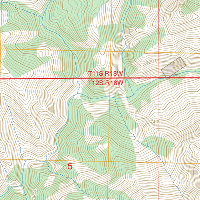 Grouse Mountain, NM FSTopo Preview 3