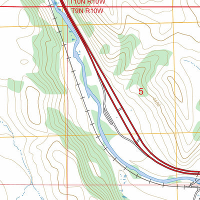 Griffin Creek, MT FSTopo Preview 3