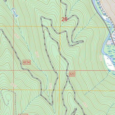 Grizzly Mountain, ID FSTopo Preview 3