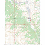 Grizzly Lake, WY FSTopo Preview 1