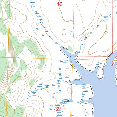 Groundhog Reservoir, CO FSTopo Preview 2