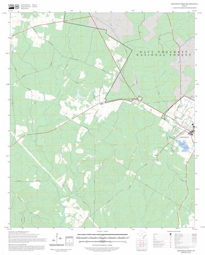Groveton West, TX FSTopo Preview 1