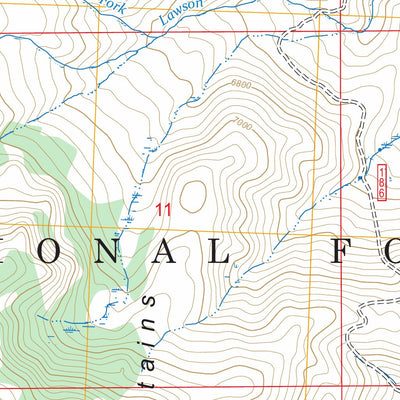Grouse Peak, ID FSTopo Preview 2