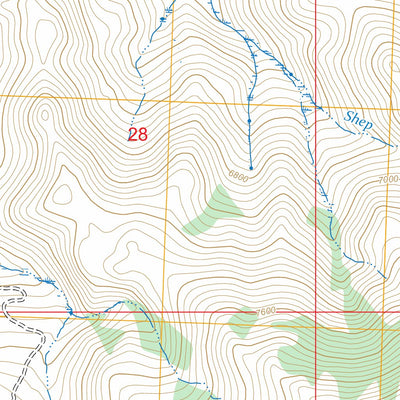 Grouse Peak, ID FSTopo Preview 3